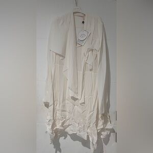 Women’s See By Chloe cream ruffle dress size 44